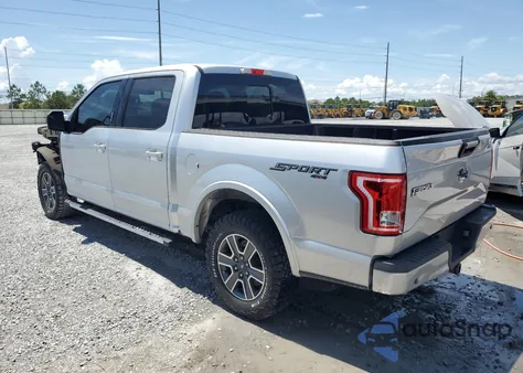 2016 Ford F150 Supercrew из США, поврежденный, VIN 1FTEW1EG7GFC82824